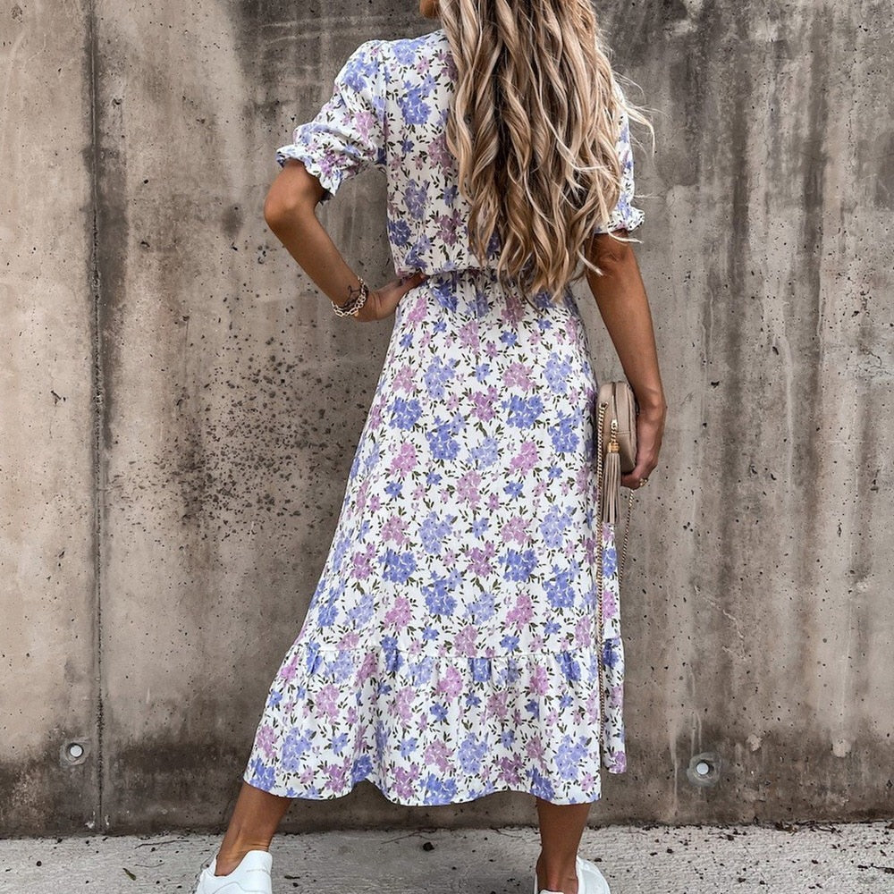 Abby - Moderne Zomerjurk 1 + 1 GRATIS