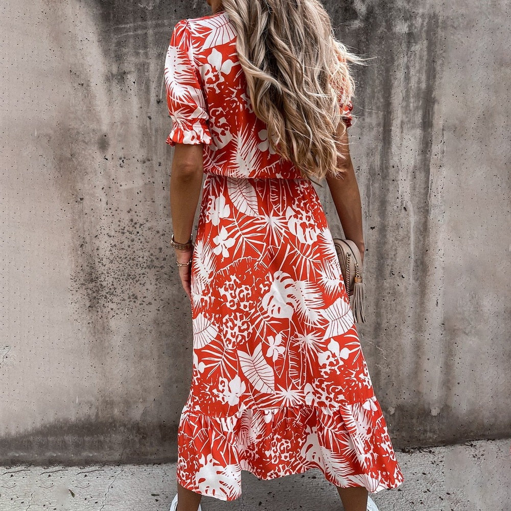 Abby - Moderne Zomerjurk 1 + 1 GRATIS