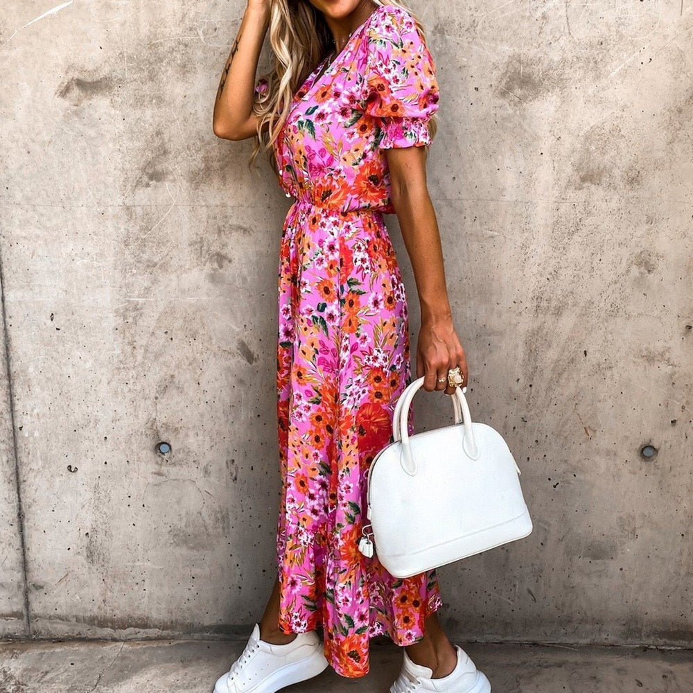 Abby - Moderne Zomerjurk 1 + 1 GRATIS