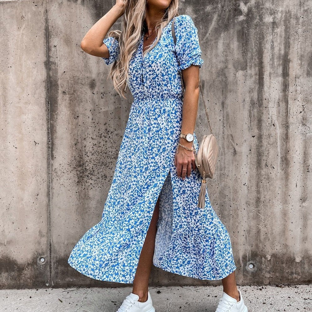 Abby - Moderne Zomerjurk 1 + 1 GRATIS