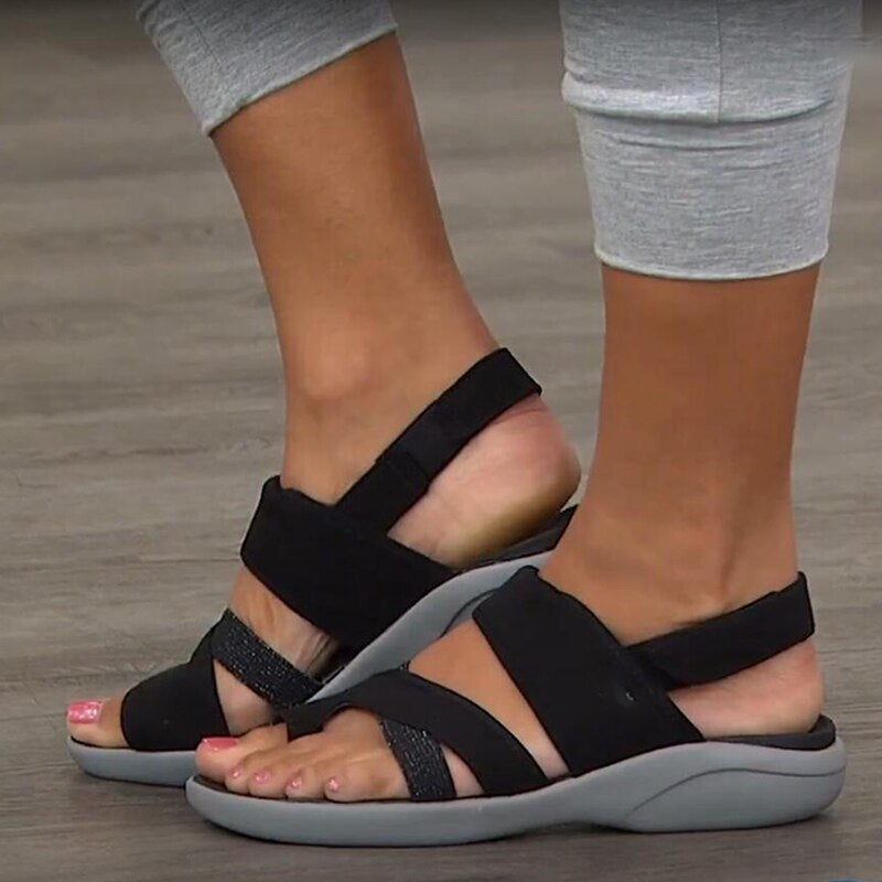 Aerith OrtoSandaler – Ortopediska Sandaler Med Öppen Häl Och Slingback-Design